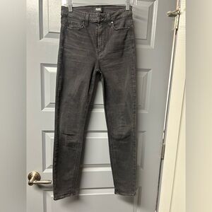 Paige Margo Ankle skinny jeans. Size 26. Black stretch denim. 27” inseam. EUC